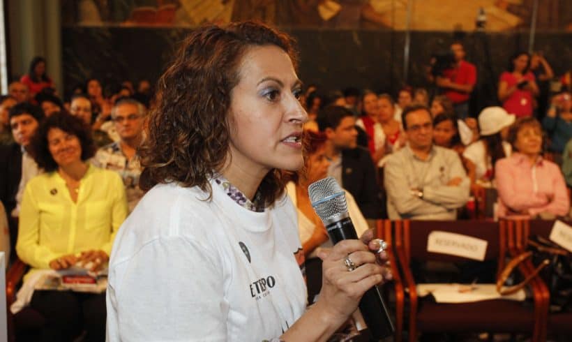 Journalist Jineth Bedoya calls for greater recognition and protection for Colombia’s victims