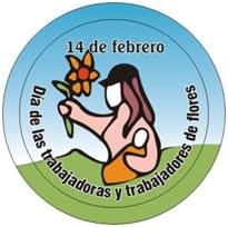 14 feb flower workers logo