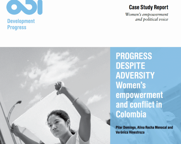 Progress despite adversity: women’s empowerment and conflict in Colombia