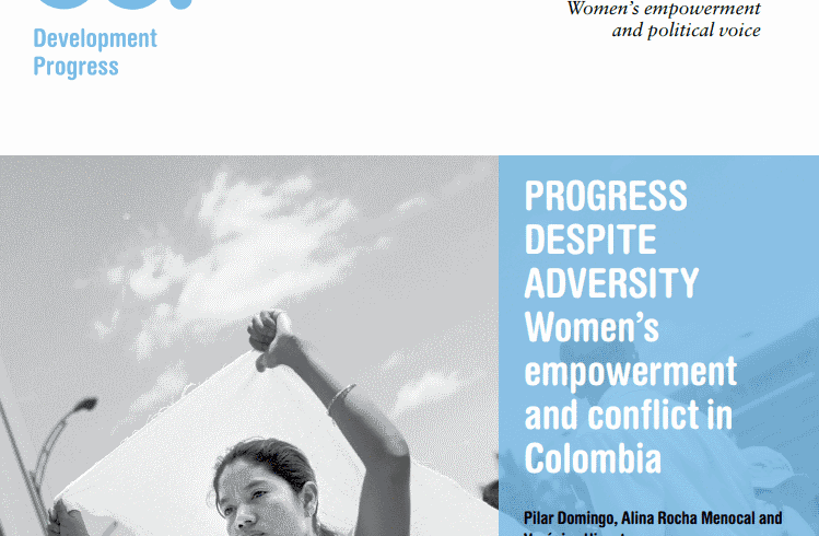 Progress despite adversity: women’s empowerment and conflict in Colombia