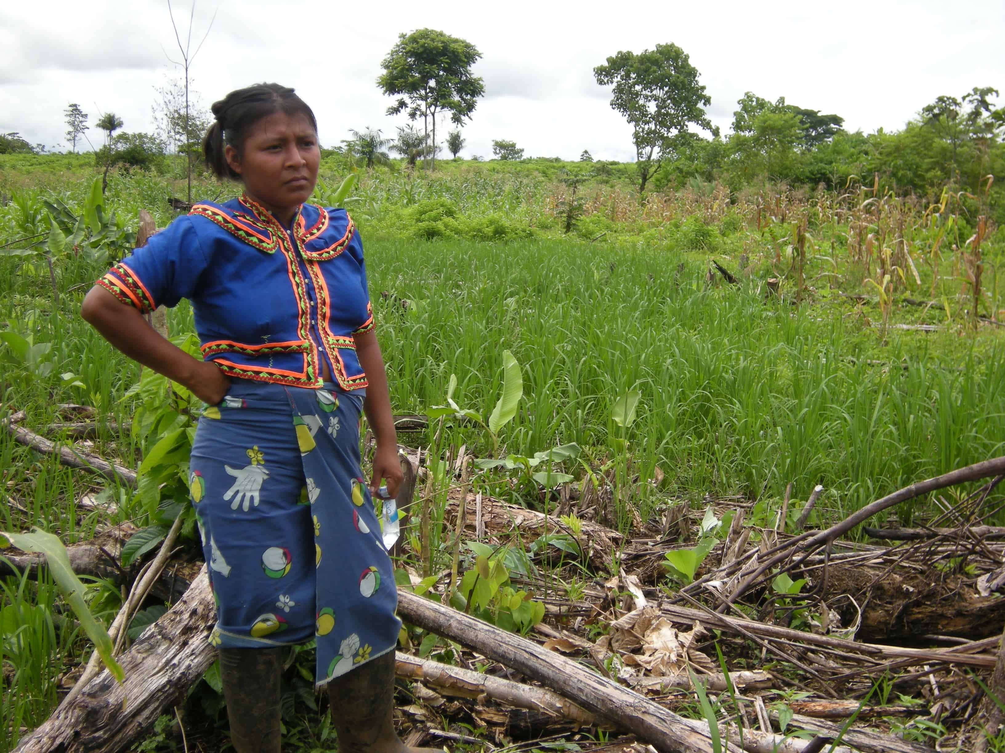FRONT local woman, COCOMOPOCA territory, photo credit SCIAF