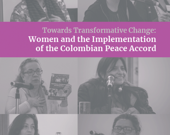 Towards Transformative Change: Women and the Implementation of the Colombian Peace Accord