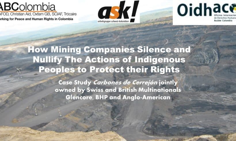 Take Action following event on How Mining Companies Silence Indigenous Peoples