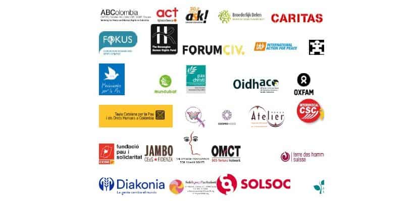 International civil society organisations reject the excessive use of firearms and police abuse