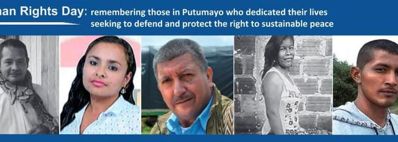 Human Rights Day: remembering those seeking to defend and protect the right to sustainable peace