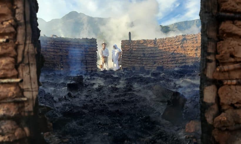 Kankaumo Indigenous Peoples Sacred Places Burnt