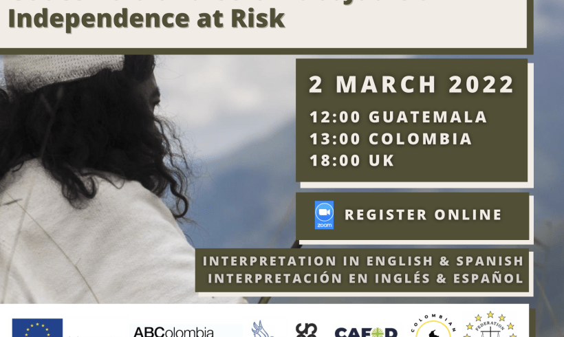 Event: Judicial Independence at Risk in Guatemala and Colombia.