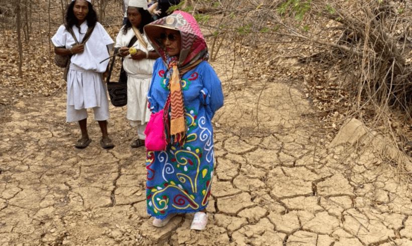 The Wayúu Indigenous Peoples continue their Struggle for the rights of the Arroyo Bruno