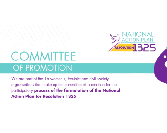 The National Action Plan of Resolution 1325 will start from the recognition of the knowledge of women in peacebuilding