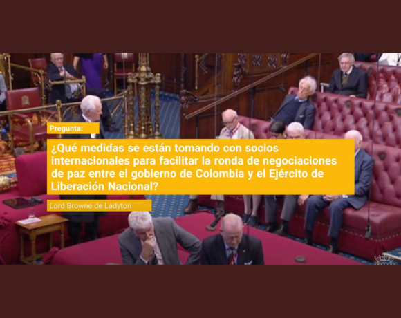 “Colombia es un país prioritario en derechos humanos para el Reino Unido”.