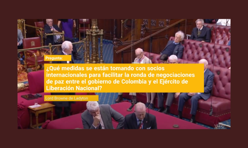 “Colombia es un país prioritario en derechos humanos para el Reino Unido”.