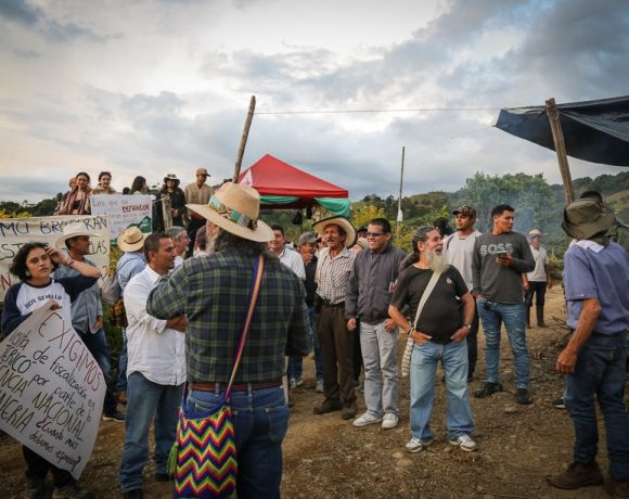 Peasant Farmer Resistance to Mining on their Land